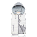 SHEEN Women's Puffer Vest Zip Up Quilted Padded Winter Sleeveless Hooded Vest Gilet Warm Jacket Outerwear Vest