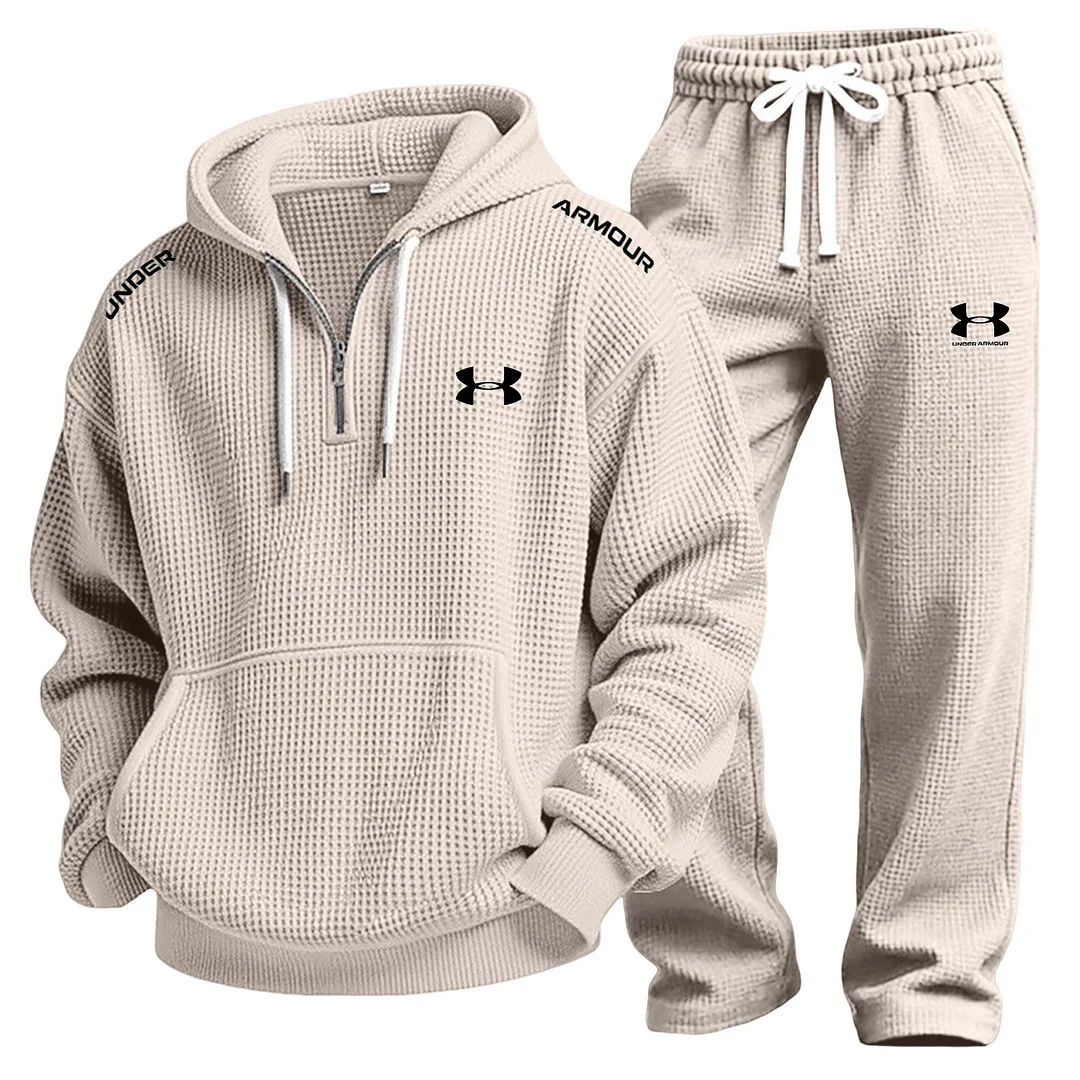 Waffle Cozy Sweatshirt Set