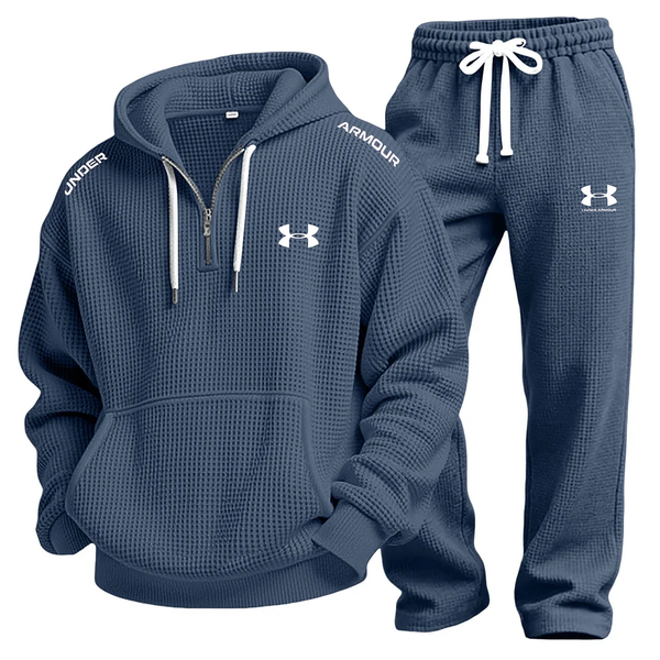 Waffle Cozy Sweatshirt Set