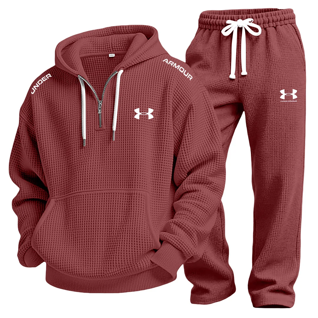 Waffle Cozy Sweatshirt Set