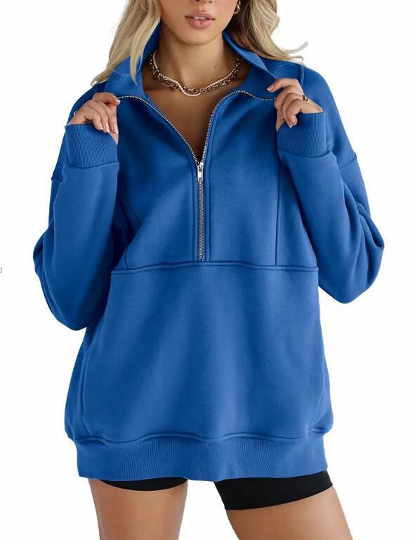 CozyZip Lapel Everyday Pullover Comfort