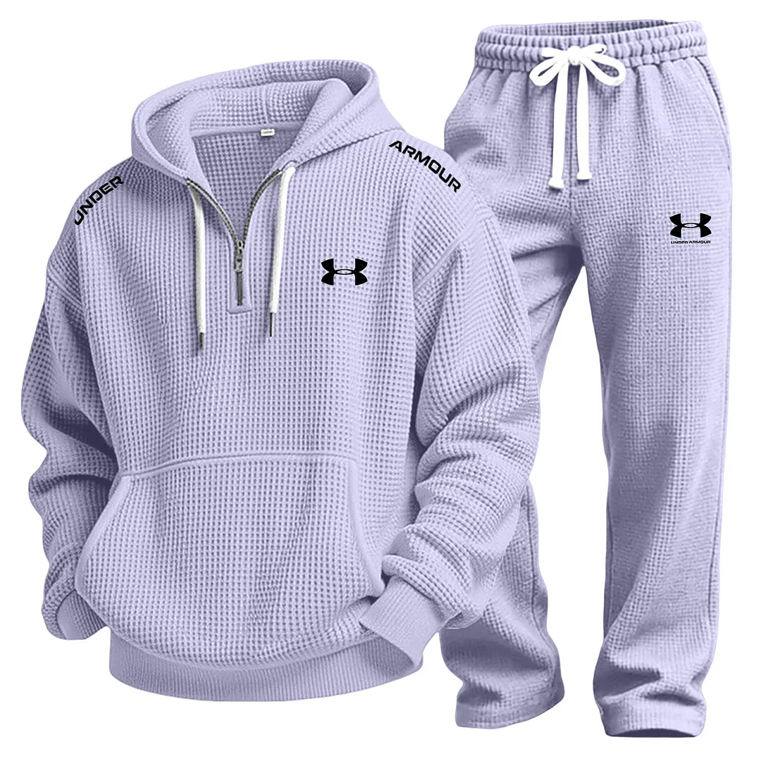 Waffle Cozy Sweatshirt Set